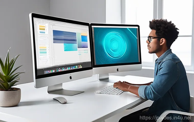 시각디자인 분야 네트워킹 팁 - A group of diverse creative professionals, including designers and illustrators, are engaged in an a...