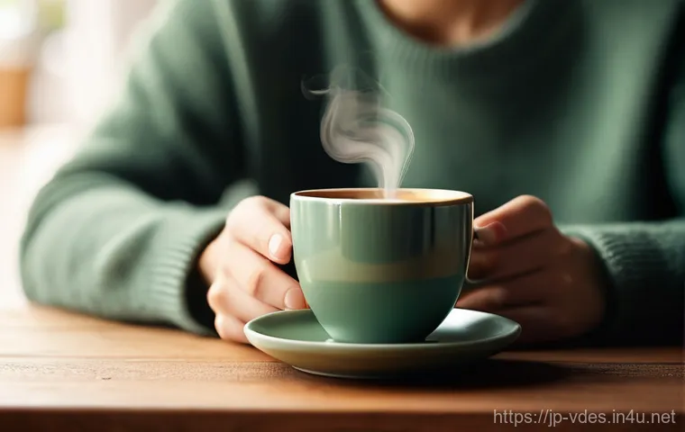 시각디자인과 트렌드에 맞춘 브랜딩 - **Prompt:** A cozy and inviting cafe interior, rendered in a soft, warm lighting style. Focus on a c...