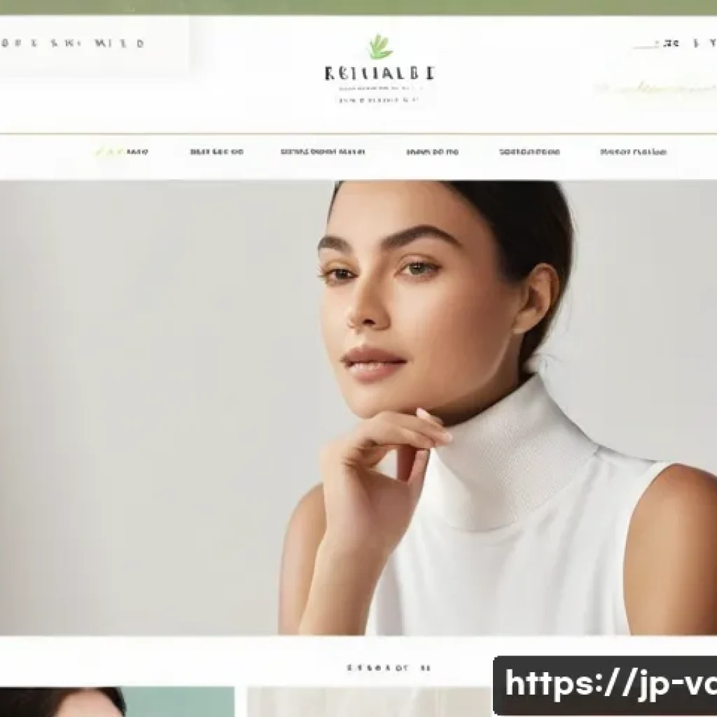 시각디자인과 비주얼 스토리텔링 - **Prompt for Visual Design (First Impressions, Color, Layout):**
    "A clean and modern e-commerce ...