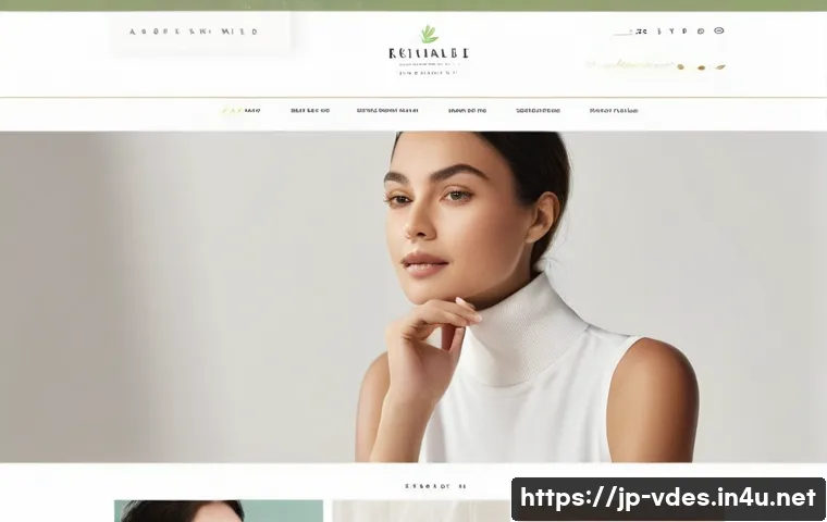 시각디자인과 비주얼 스토리텔링 - **Prompt for Visual Design (First Impressions, Color, Layout):**
    "A clean and modern e-commerce ...